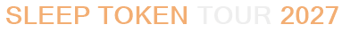 Sleep Token Tour 2027